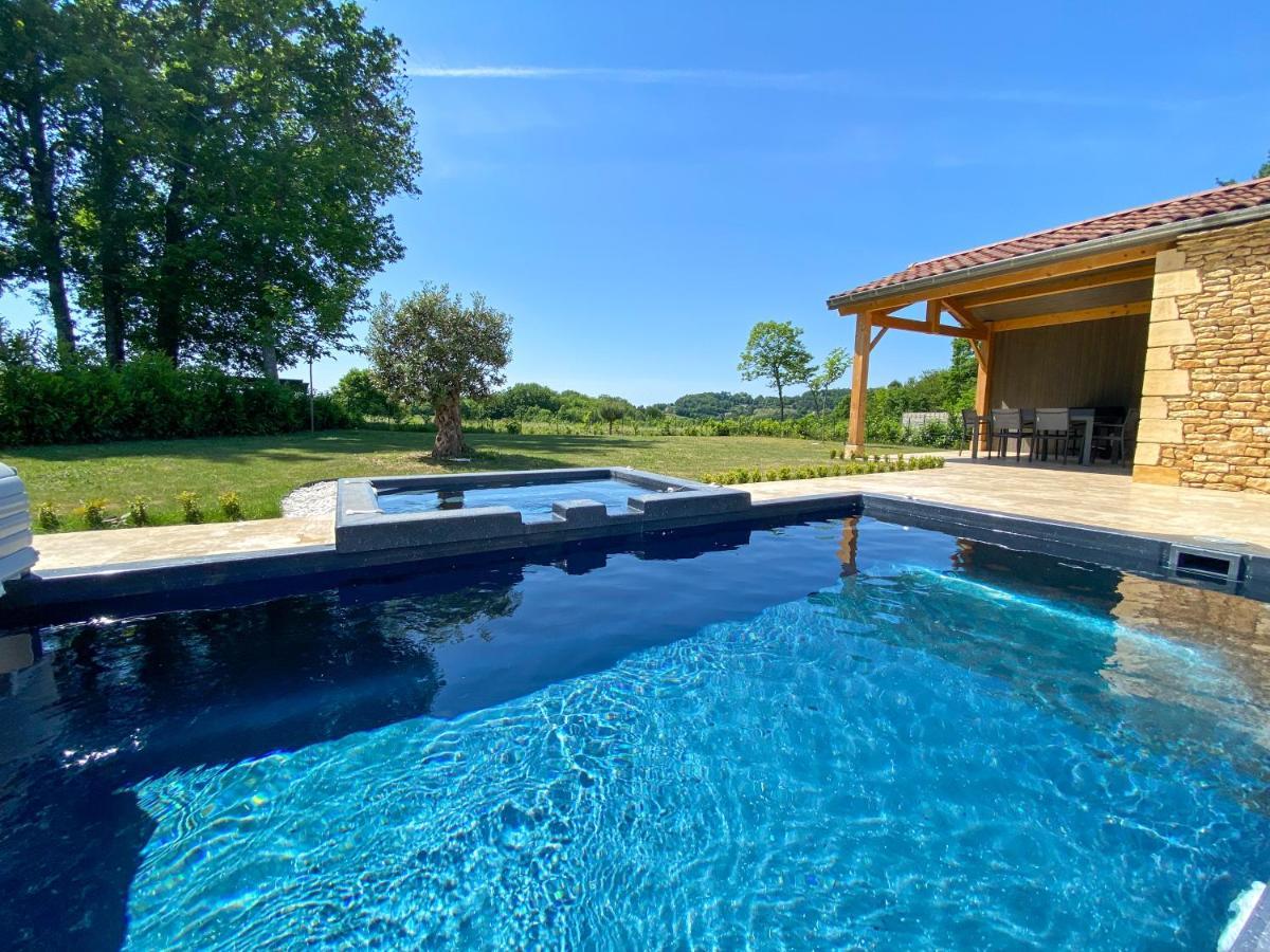 Villa Moderne , Neuve Piscine Jacuzzi . Sarlat-la-Canéda Exteriér fotografie